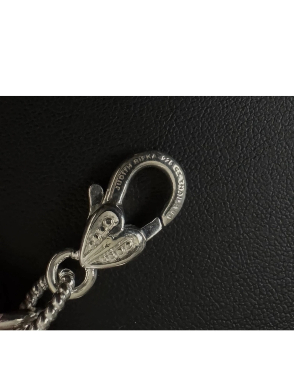 Judith Ripka Sterling Silver Necklace - Picture 3 of 6